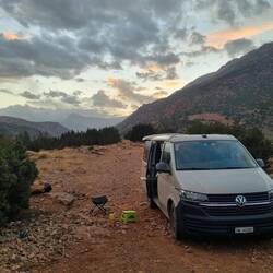 Schlafplatz mit Aussicht