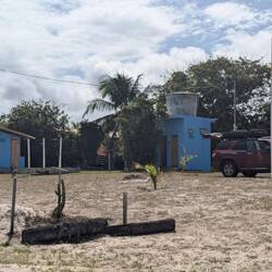 Uiltjes (familie van 5) op de camping in Imbassai