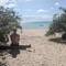 Great campsite right at the beach