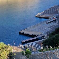 Da legt die Fähre nach Sardinien ab