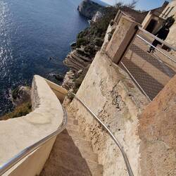 Die berühmte Treppe des Königs von Aragon - Escalier du Roy d'Aragon