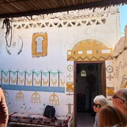 Art on the wall for protection and fertility