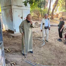 Mr Mohammed,73 yr old. Once a tour guide now shares his way of life with others
