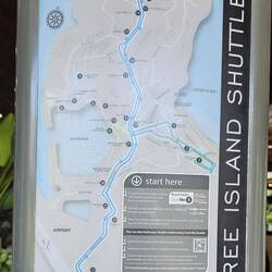 There are 2 shuttle buses around the paved side of the island. (the rest requires 4WD vehicles)