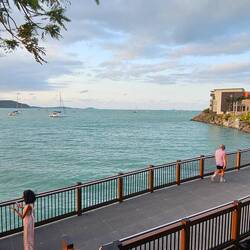Walking trail below our unit (looking east)