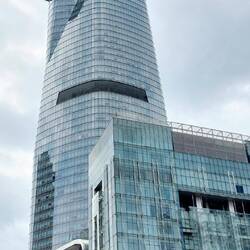 Britexco Financial Tower along Nguyen Hue Boulevard