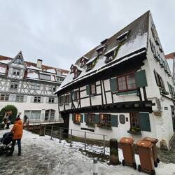 The leaning house in Ulm.