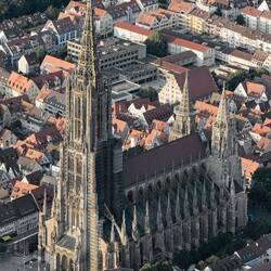 Ulm Minster (German: Ulmer Münster) tallest church in the world