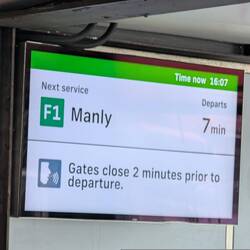 Ferry to Manly