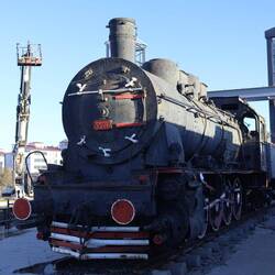 Dampflok, Kars Bahnhof