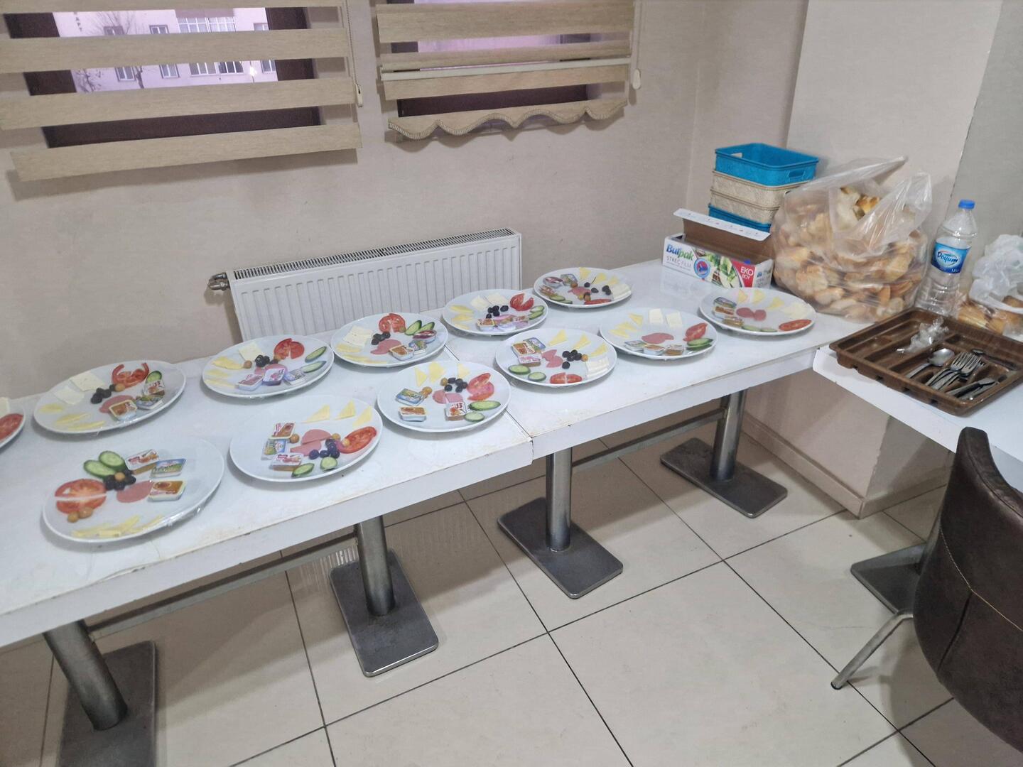 Frühstück im Hotel