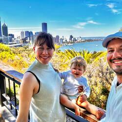 Tolle Sicht vom Mount Eliza / King's Park