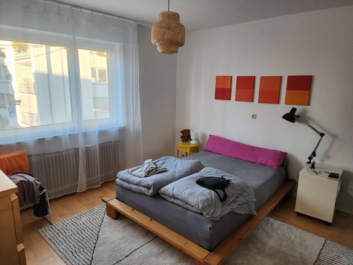 Our room at Martin's apartment