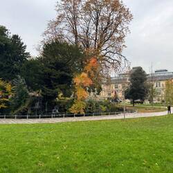 Square Verdrel, park in front of Musee de Beaux Artes