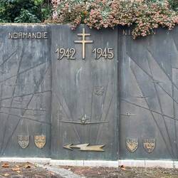 WW2 memorial for the Normandie department