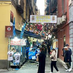 Maradonna und der SSC Neapel werden hier verehrt