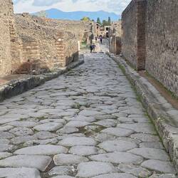 Wohnhäuser in Pompeji