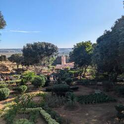 Des ruines avec une belle vue