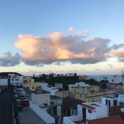 Los Sauces Abendstimmung.
