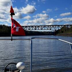 Pretty railroad bridge