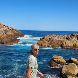 This is Canal Rocks; named for the canals flowing thru the rocks.