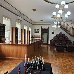 the wine tasting area