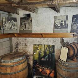 Historical pictures of the winery's past