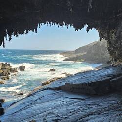 Admiral's Arch: our actual photograph