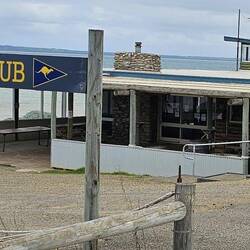The Yacht Club looked closed for the winter season. :(