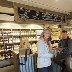 And enough energy left for a little gin tasting.