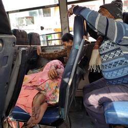 Alle freuen sich, wenn mal mehr Platz ist!