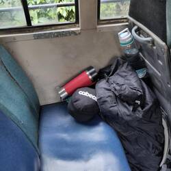 Nicht viel Platz für meine Beine!