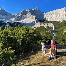 ..und erreichen letztlich den Gipfel.