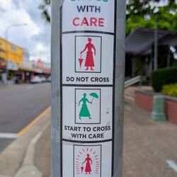 Ampelmännchen in Maryborough