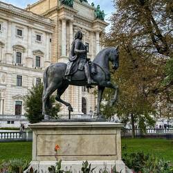 Monument of Emperor Francis I (aka Franz I) @ Burggarten — Vienna, Austria.
