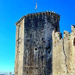 Burg im Winterschlaf