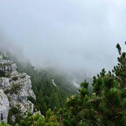 ..unklarer werden die Sichtbedingungen.