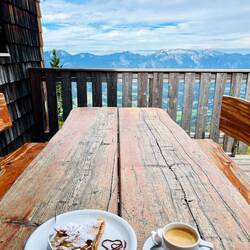 Mit ganz viel Schwung kehren wir dem Winter nochmal den Rücken, und..