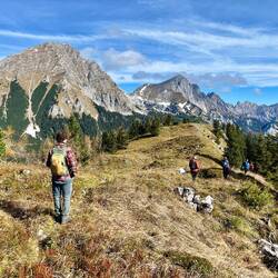 ..spektakulären Gipfeln der Haller Mauern!