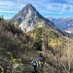 ..wir weiter zum Karleck marschieren.