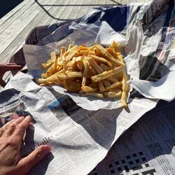 Fish and Chips bei Dulgie's