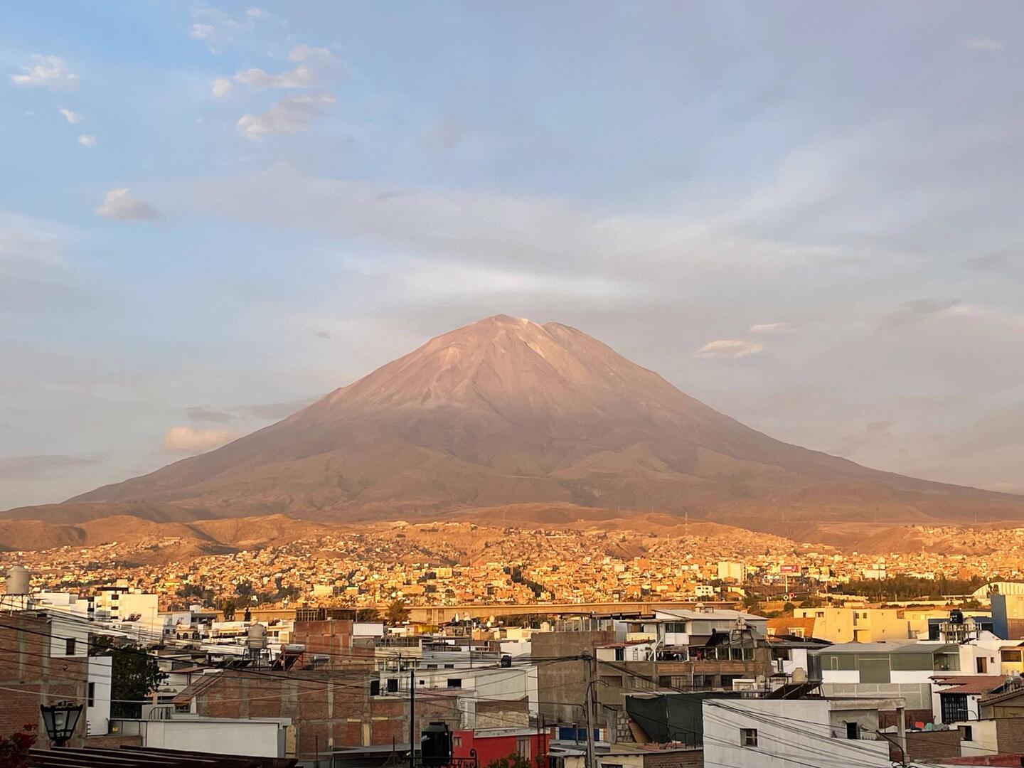 El volcán Misti