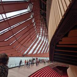 This is the West Wall made from glass