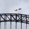 Do you see the people on top of the harbor bridge. No thank