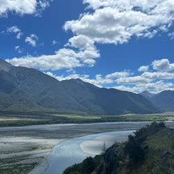 Auf dem Weg zum Lake Tekapo