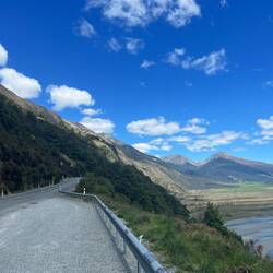Auf dem Weg zum Lake Tekapo
