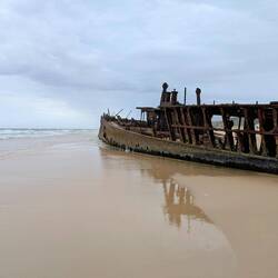 Wrack der S.S. Maheno
