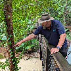 Kirk, unser toller Guide für den Tag