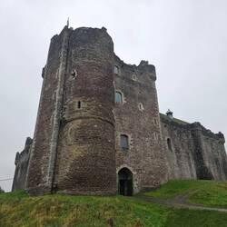 Le château de Doune, lieu de tournage de sacré graal, game of throne, outlander...