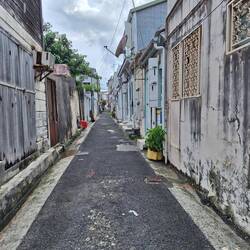 Typische Straßenansicht